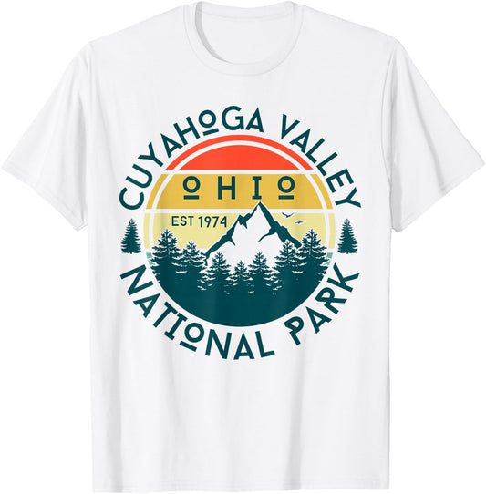 Cuyahoga Valley National Park T-Shirt - T-Shirt | White