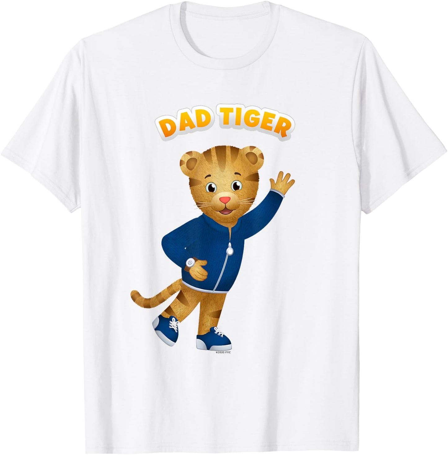 Daniel Tiger's Neighborhood: Dad Tiger T-Shirt - T-Shirt | White
