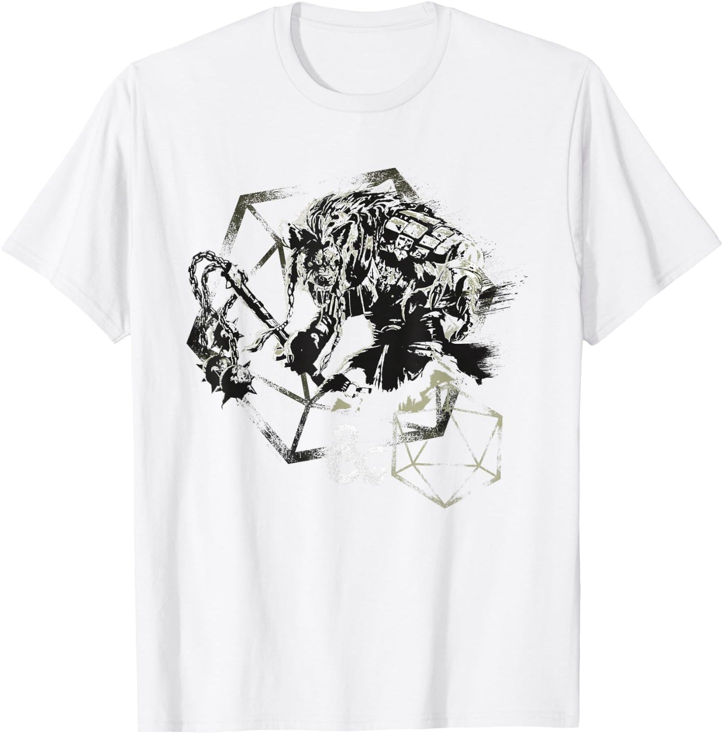 Dungeons & Dragons On a Gnoll T-Shirt - T-Shirt | White