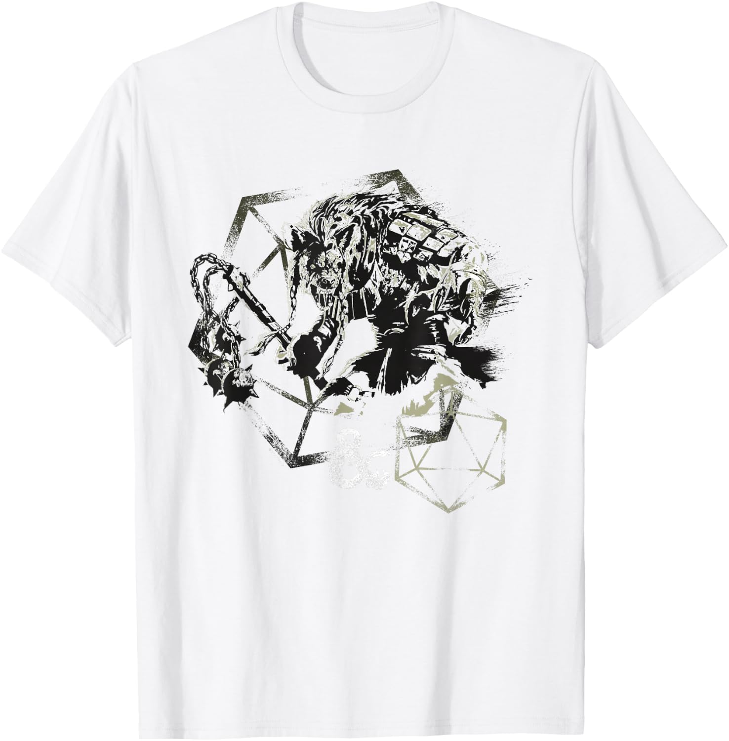 Dungeons & Dragons On a Gnoll T-Shirt - T-Shirt | White