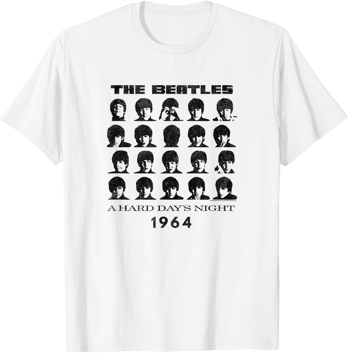 The Beatles - Hard Days Night 1964 T-Shirt - T-Shirt | White