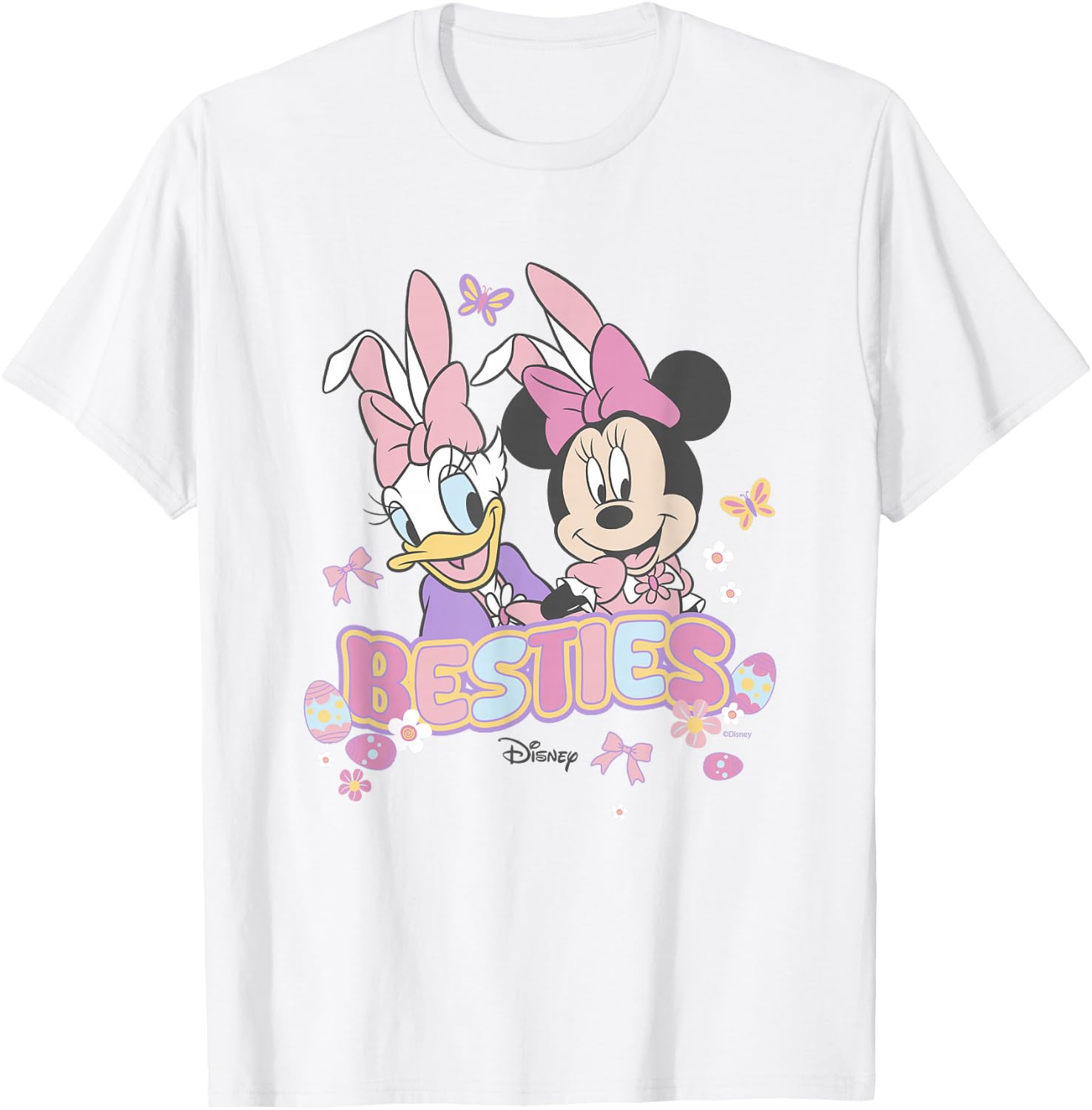 Disney Minnie Mouse Easter Besties T-Shirt - T-Shirt | White
