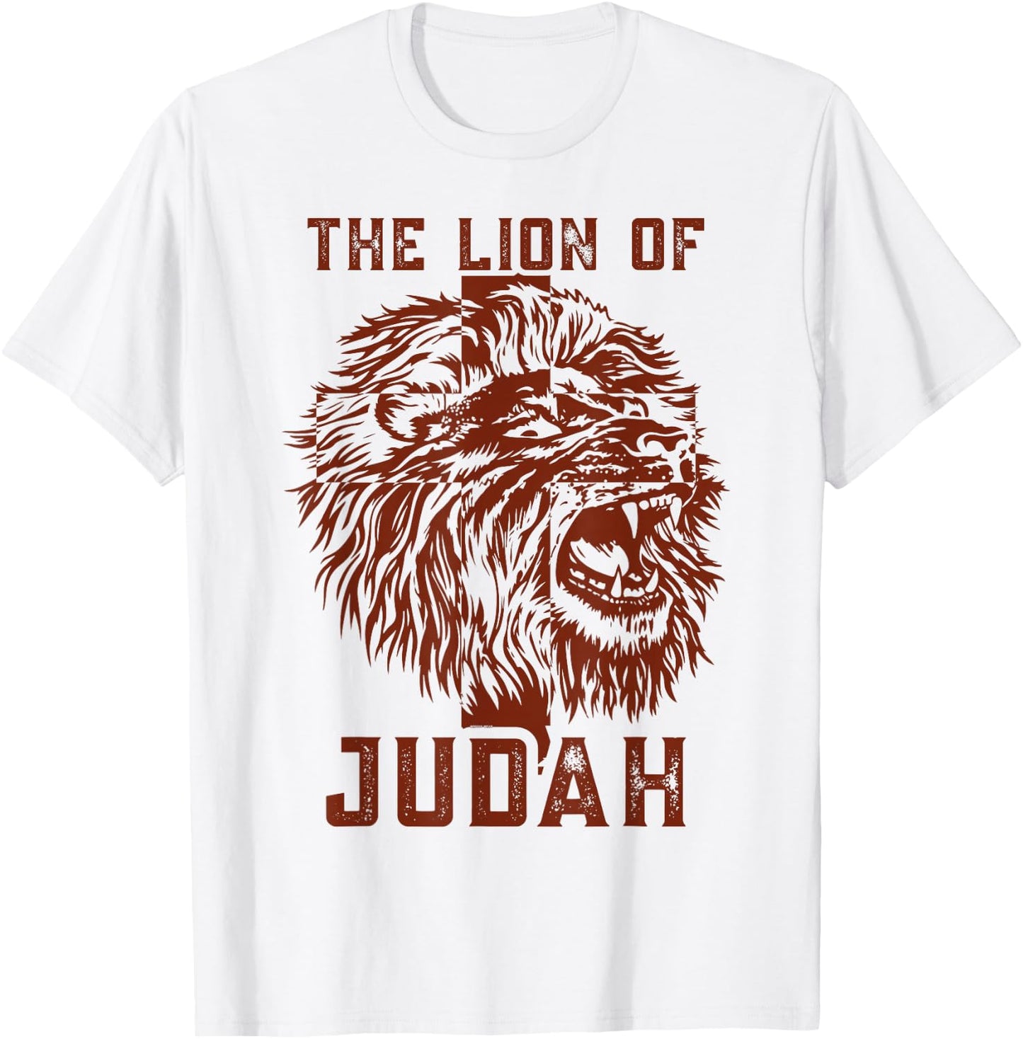 Jesus is The Lion of Judah from Genesis to Revelation T-Shirt - T-Shirt | White