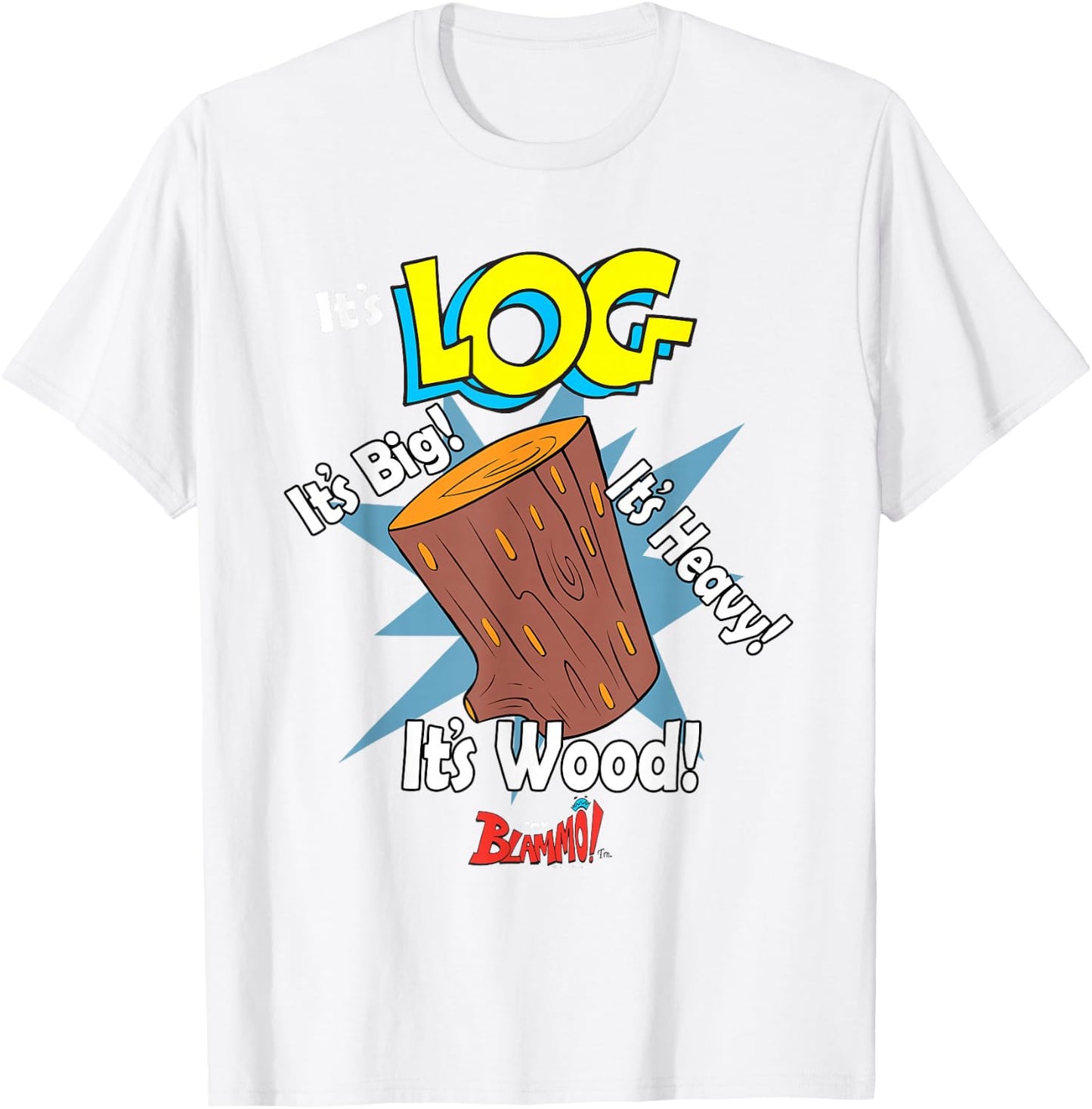 Ren and Stimpy It's Log! from Blammo! T-Shirt - T-Shirt | White