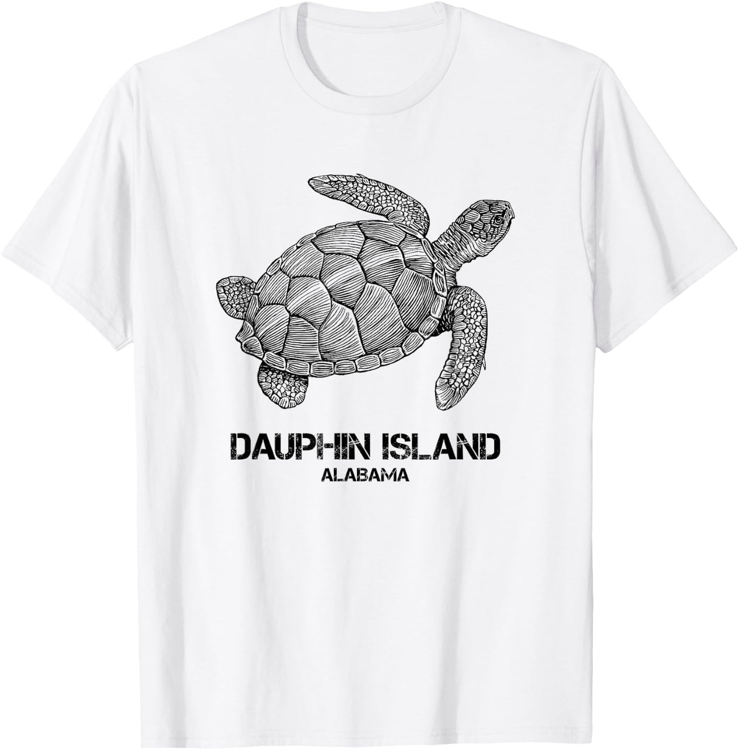 Dauphin Island Alabama T-Shirt - T-Shirt | White