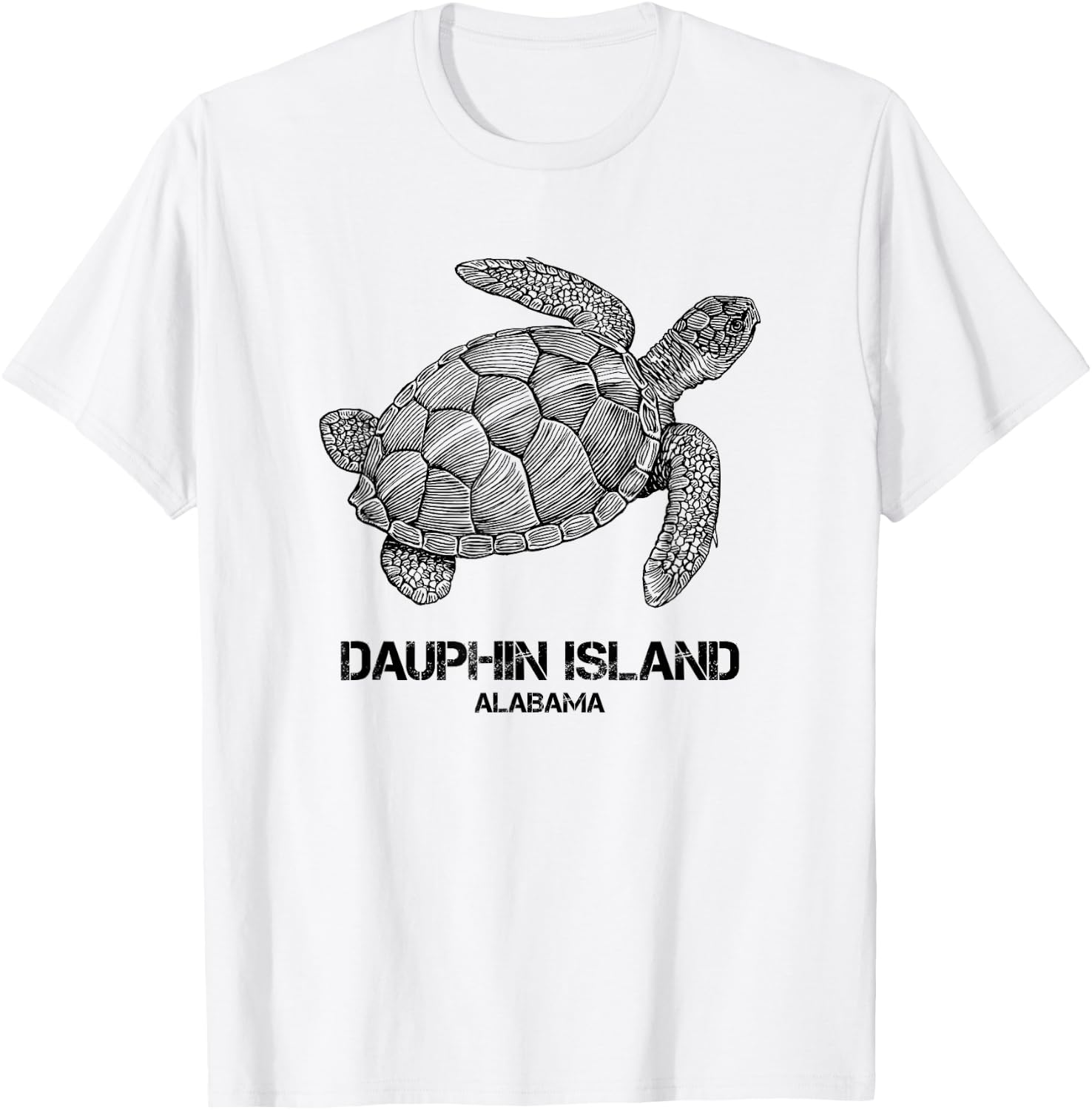 Dauphin Island Alabama T-Shirt - T-Shirt | White