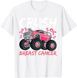 Breast Cancer Shirts for Kids, Breast Cancer Shirt for Boys T-Shirt - T-Shirt | White