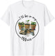 I'll Be in My Office Garden Funny Distressed Gardening T-Shirt - T-Shirt | White