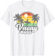 Vacay Mode Retro Beach Vacation Summer Kids Men Woman retro T-Shirt - T-Shirt | White