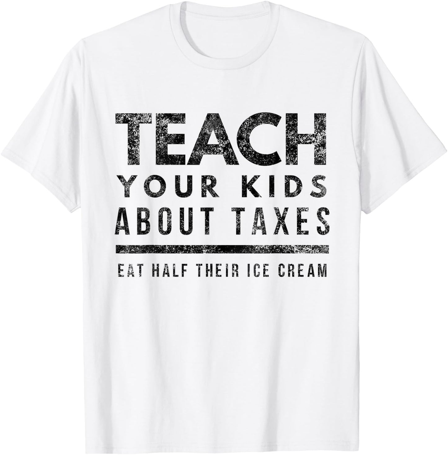 Funny Libertarian Taxation is Theft Conservative Tax Freedom T-Shirt - T-Shirt | White
