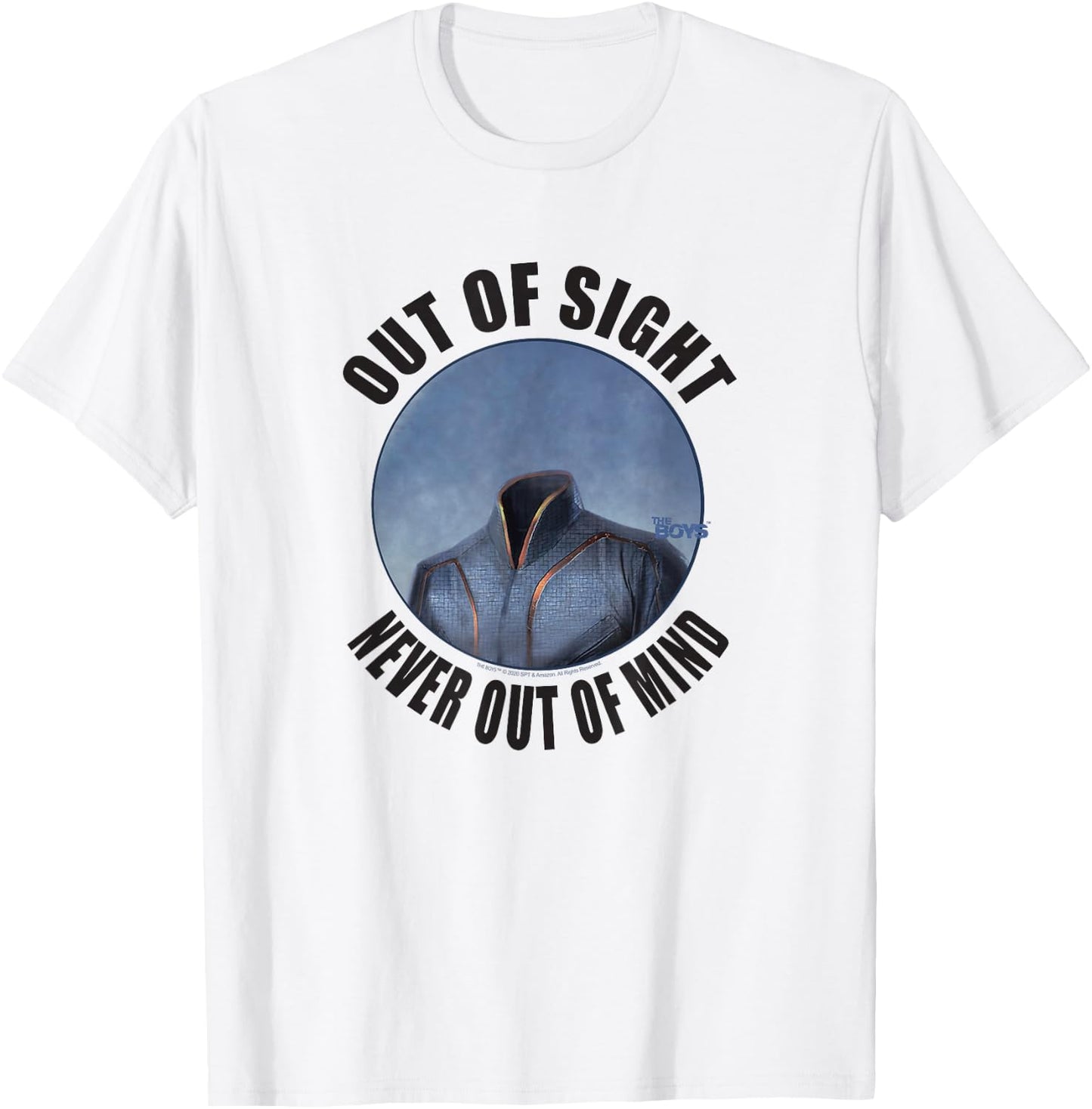 The Boys Out of Sight Superhero TV Show T-Shirt - T-Shirt | White
