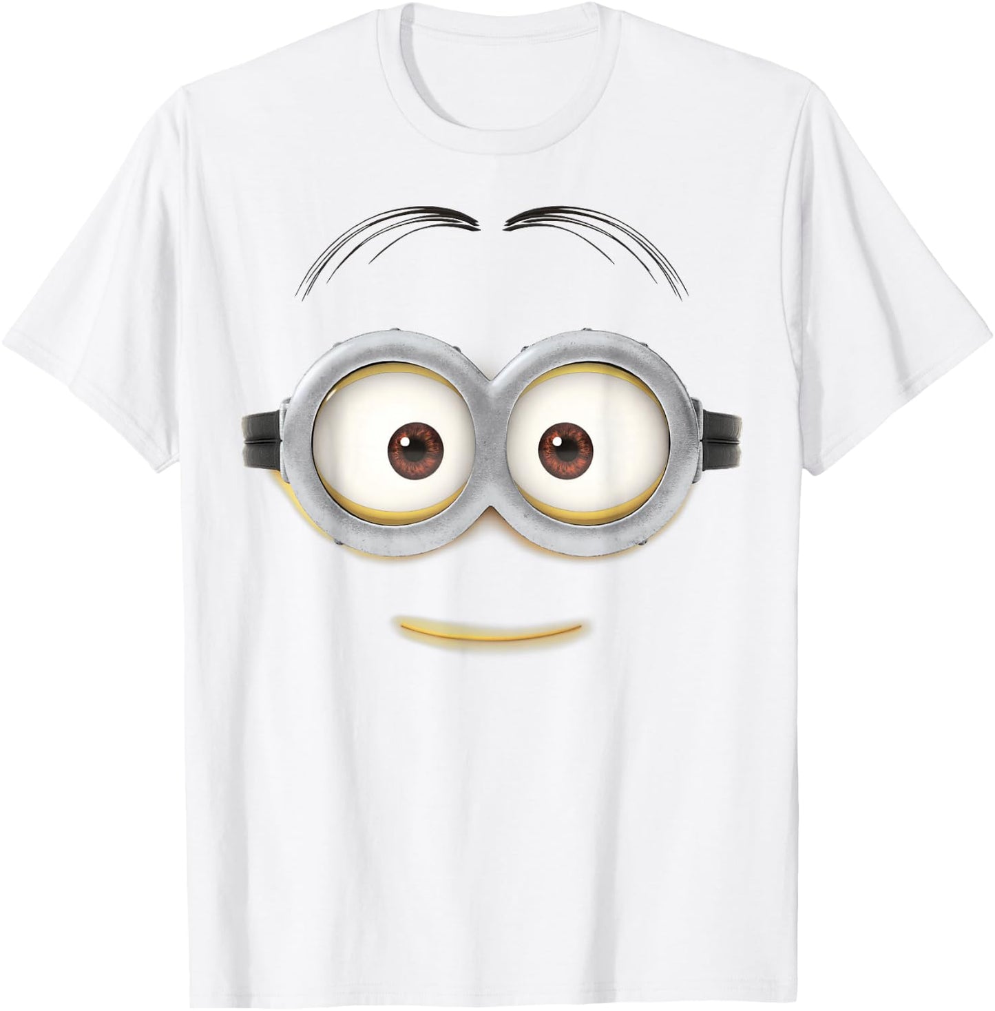 Despicable Me Minions Dave Small Smile Graphic T-Shirt - T-Shirt | White