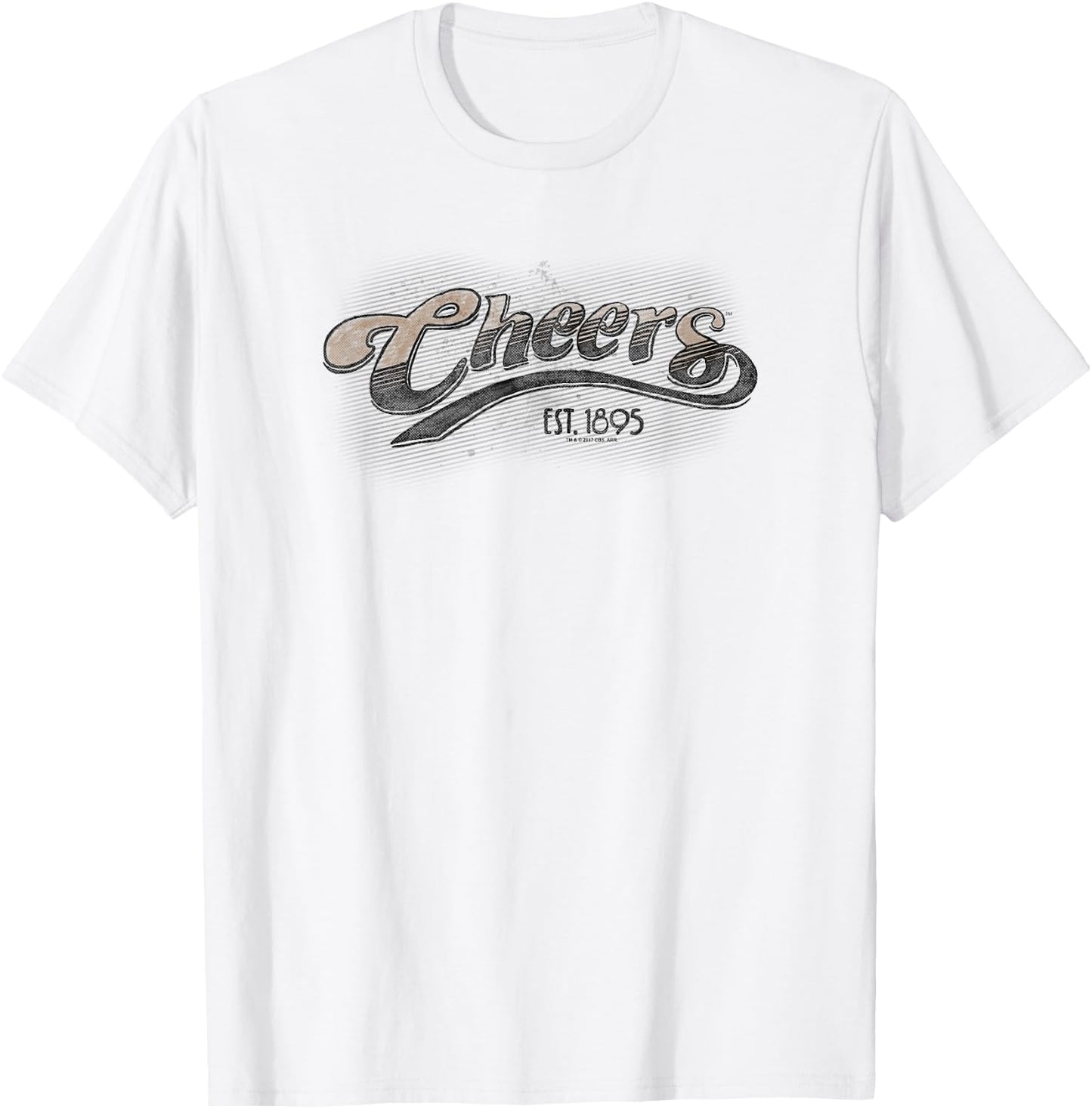 Cheers Watercolor Logo T-Shirt - T-Shirt | White
