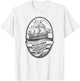 Mayflower Descendant 1620 Vintage Illustration T-Shirt - T-Shirt | White