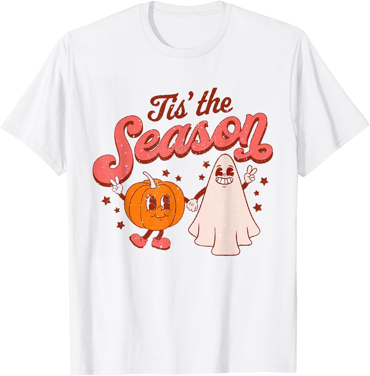 Tis the Season Funny Halloween T-Shirt - T-Shirt | White