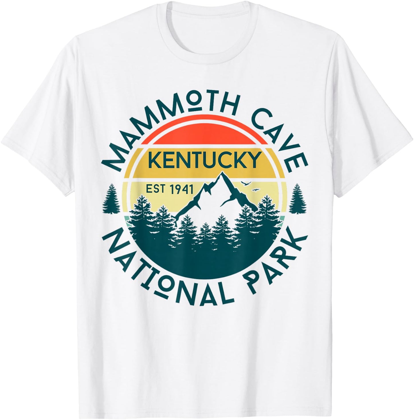 Mammoth Cave National Park T-Shirt - T-Shirt | White