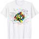 Cool Math Rubik Rubix Rubics Player Cube Math Lovers Small T-Shirt - T-Shirt | White