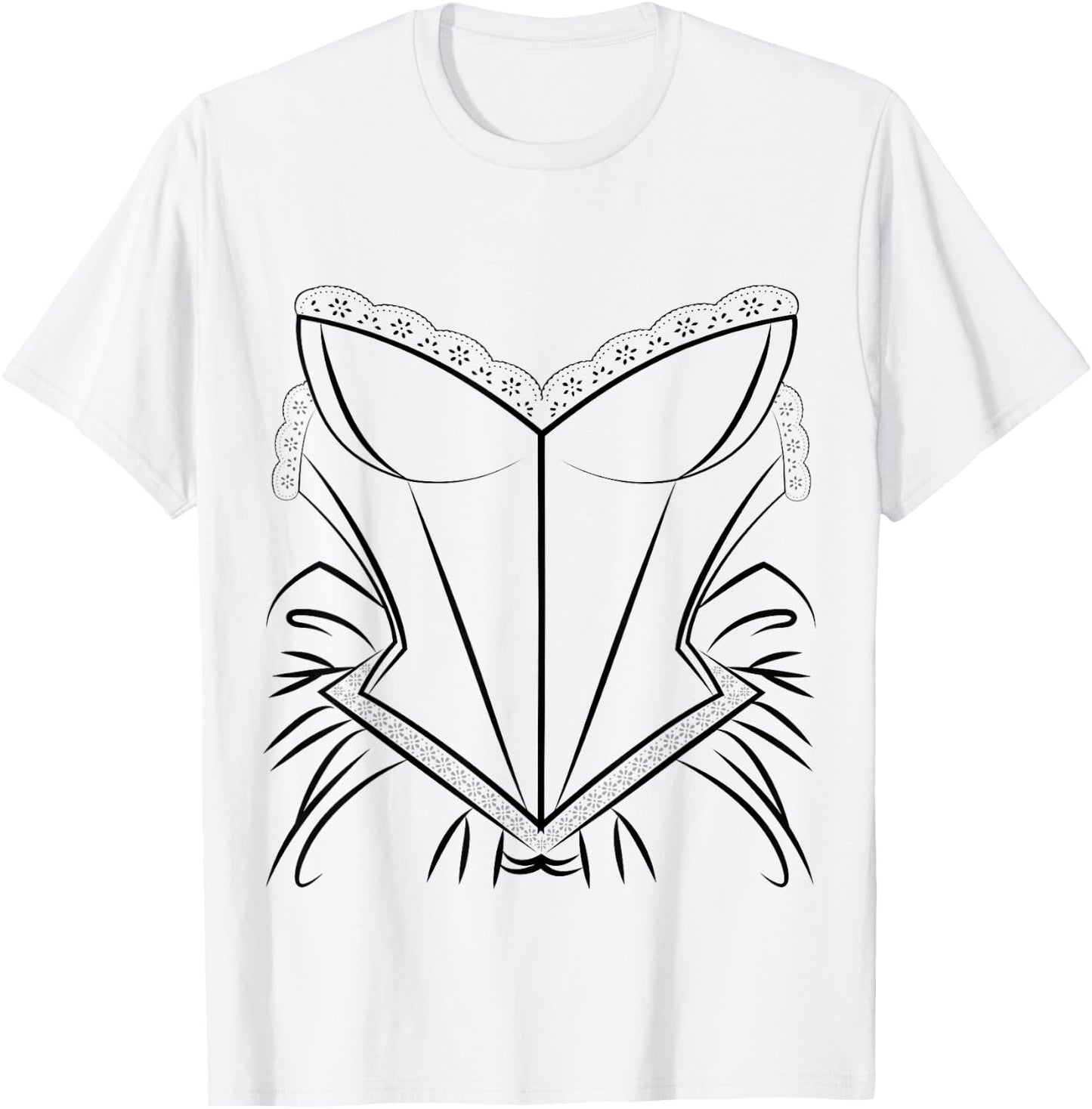 Bridal Dress Shirt, Simple Wedding Bridal Shower Gift T-Shirt - T-Shirt | White