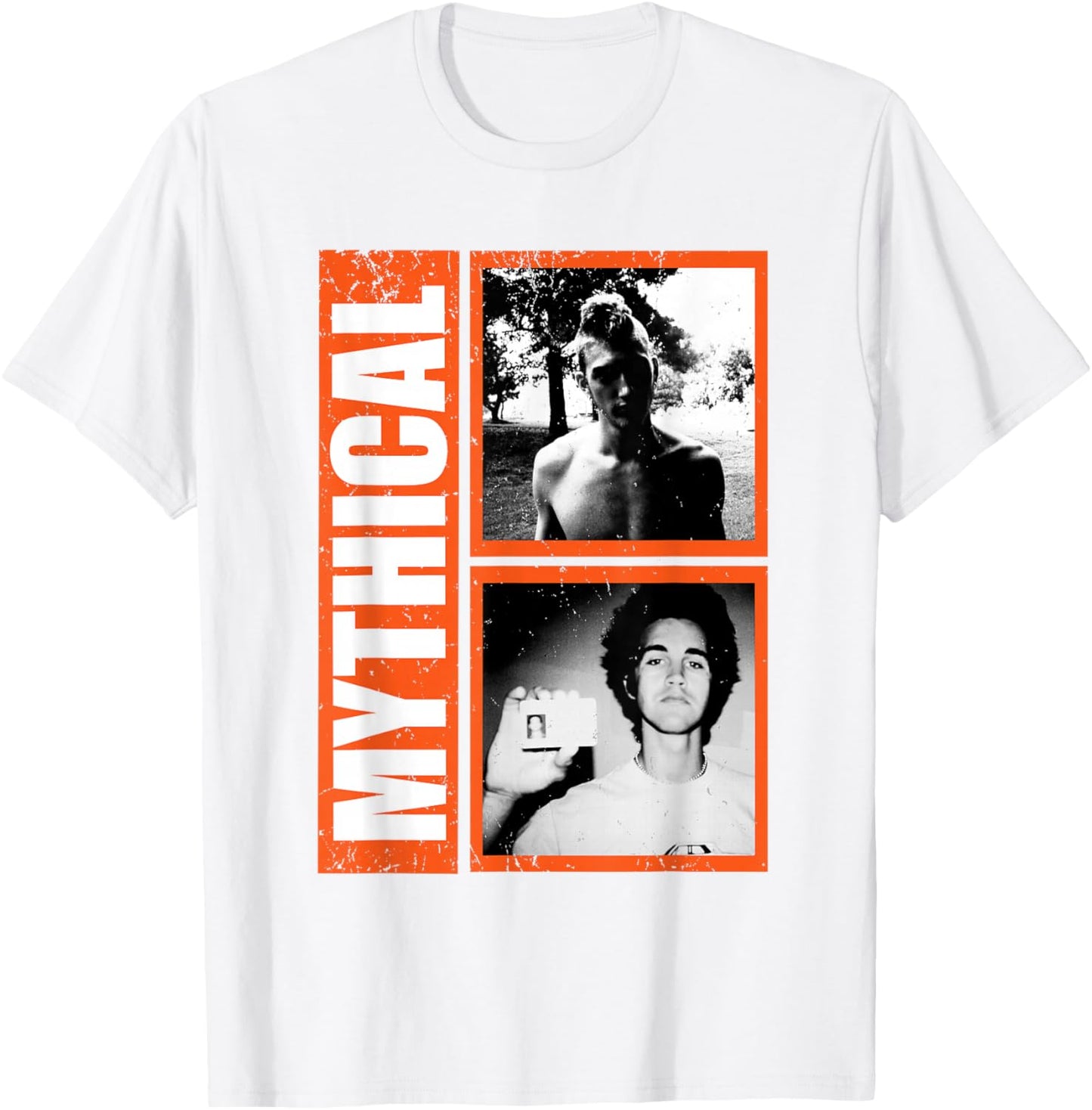 Bold Hair T-Shirt - T-Shirt | White