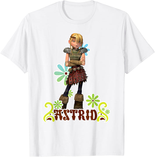 DreamWorks' Dragons: Astrid T-Shirt - T-Shirt | White