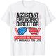 assistant fireworks director me running Assistant firework T-Shirt - T-Shirt | White