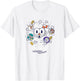Cuphead: The Delicious Last Course Cuphead Character Group T-Shirt - T-Shirt | White