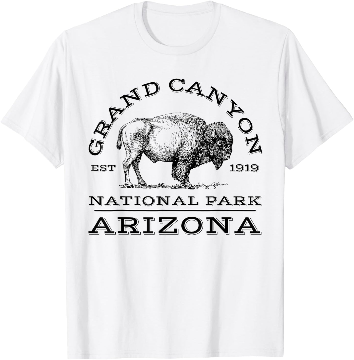 Grand Canyon National Park T-Shirt - T-Shirt | White