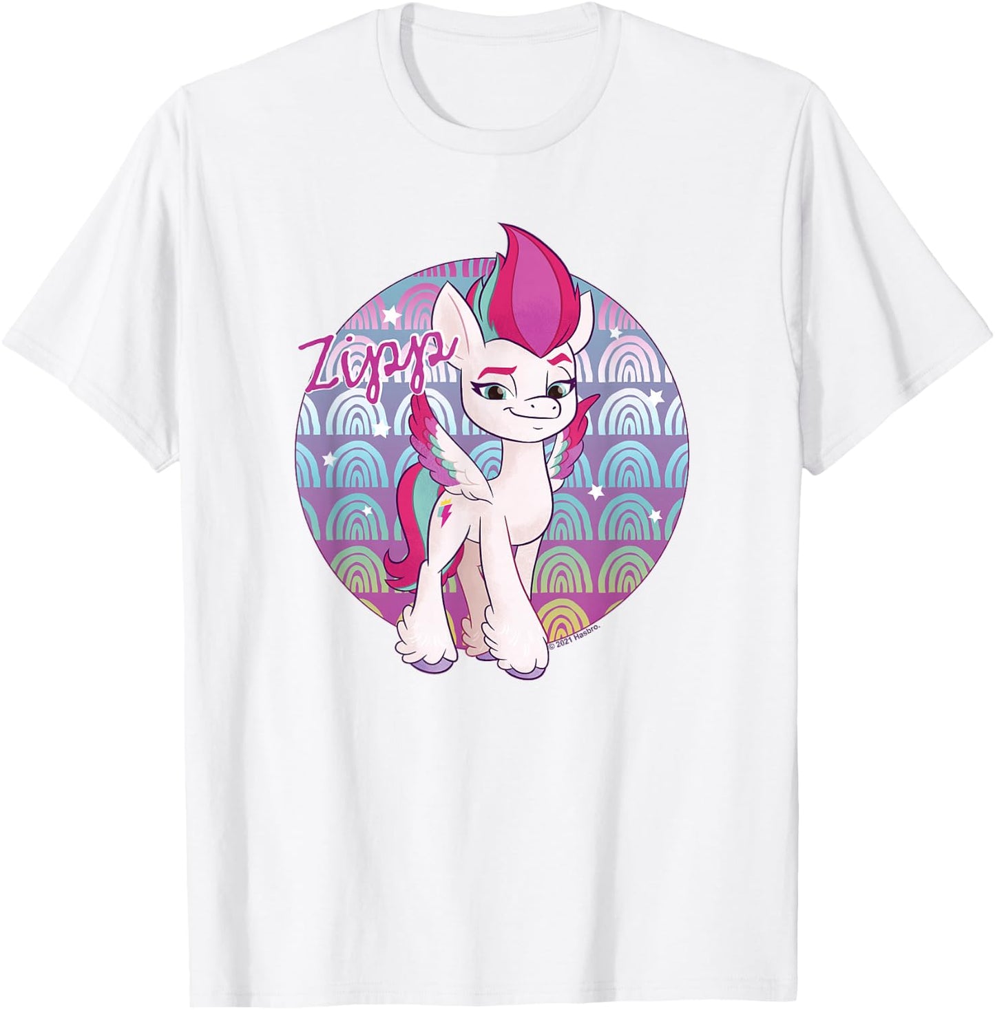 My Little Pony: A New Generation Zipp Circle T-Shirt - T-Shirt | White