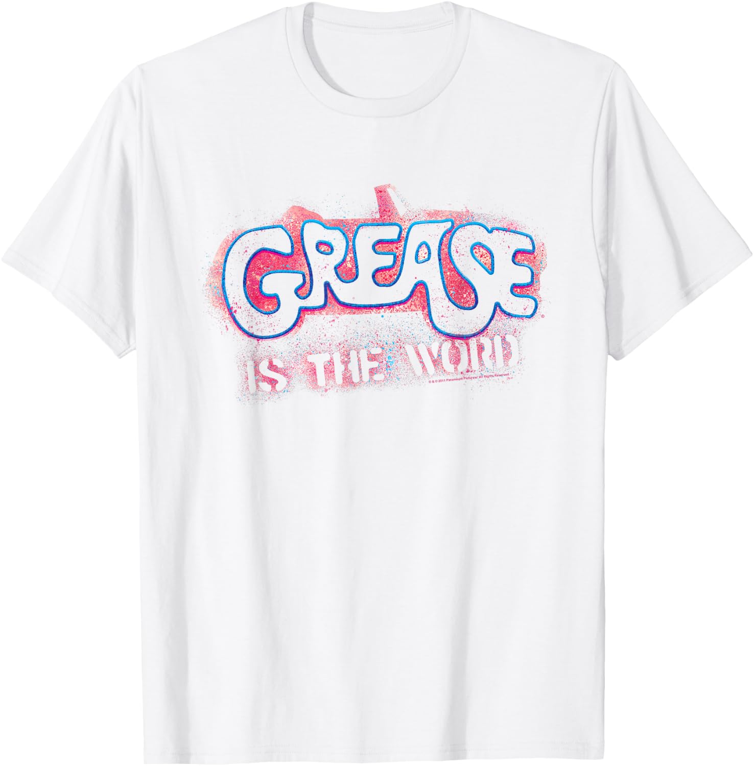 Grease Grease is The Word T-Shirt - T-Shirt | White