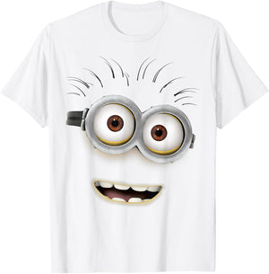 Despicable Me Minions Phil Face Graphic T-Shirt - T-Shirt | White