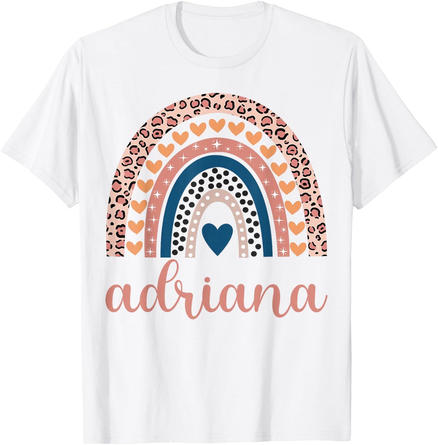 Adriana Adriana Name Birthday Shirt Gift T-Shirt - T-Shirt | White