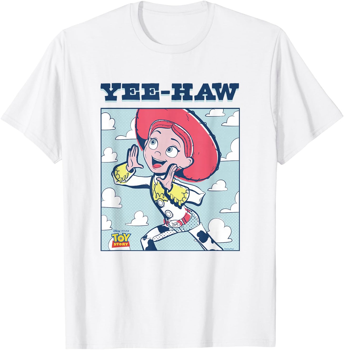 Disney Pixar Toy Story Jessie YEE-HAW T-Shirt - T-Shirt | White