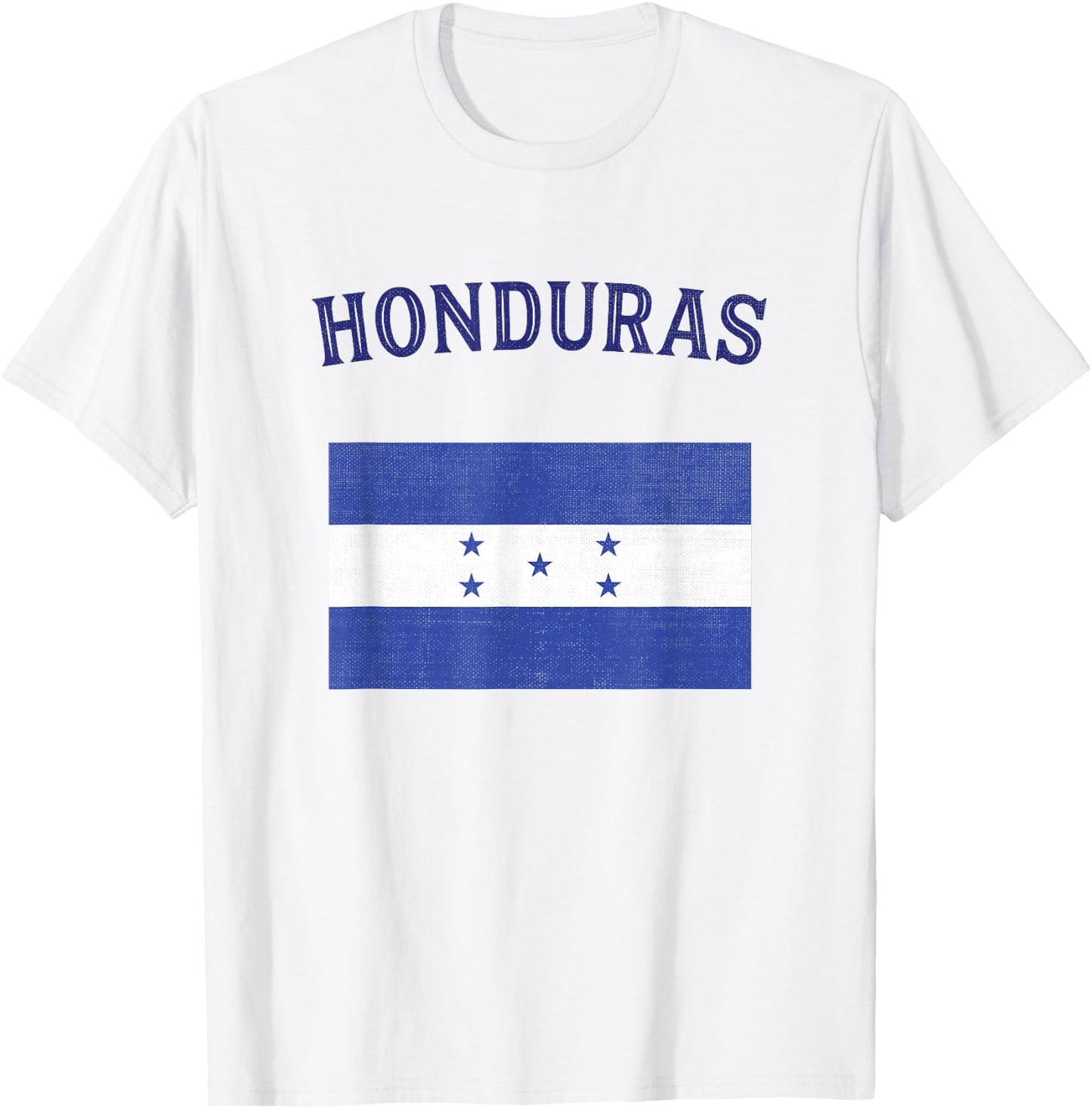 Honduras Flag T-Shirt - T-Shirt | White