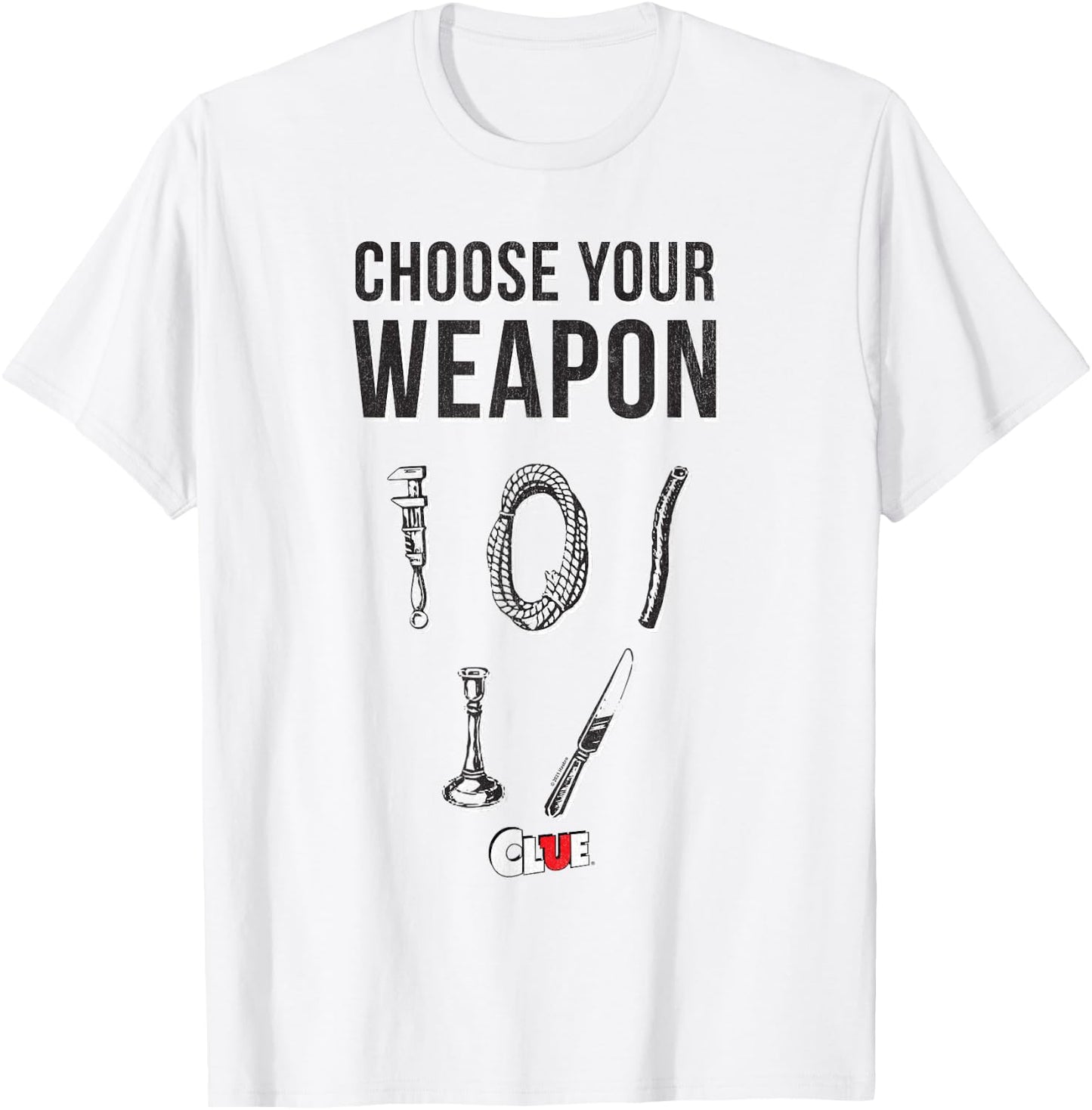 Clue Choose T-Shirt - T-Shirt | White
