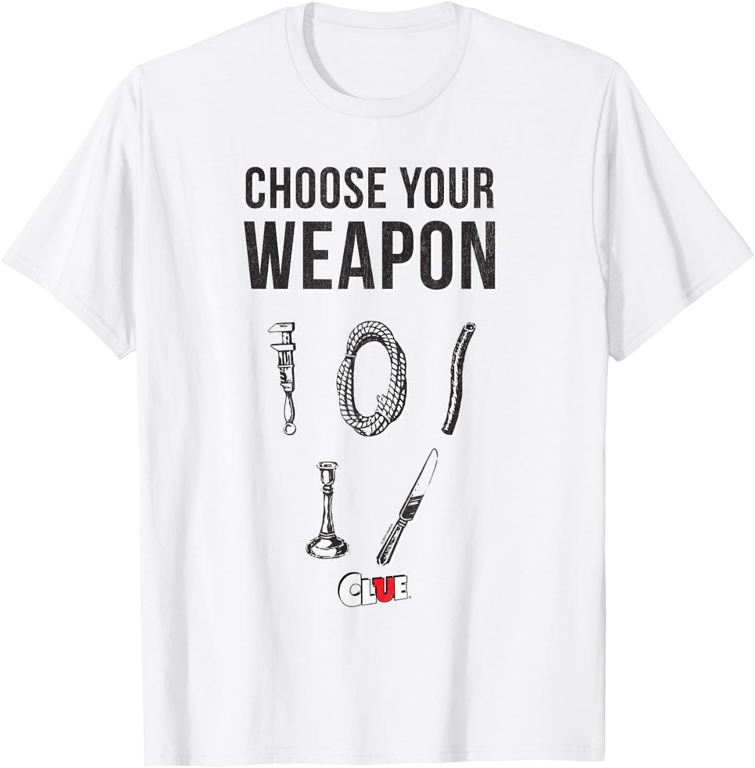 Clue Choose T-Shirt - T-Shirt | White