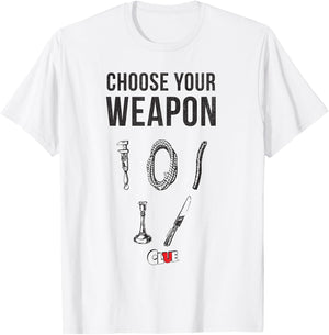 Clue Choose T-Shirt - T-Shirt | White