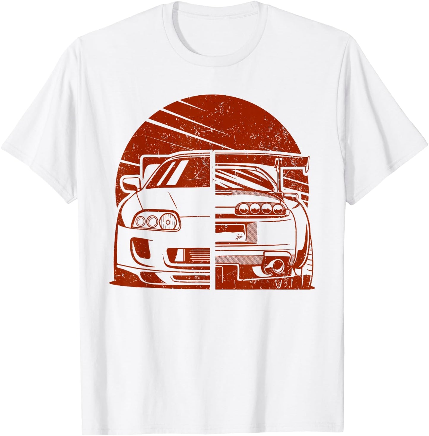 JDM Japan Motorsport tuning car 90s T-Shirt - T-Shirt | White