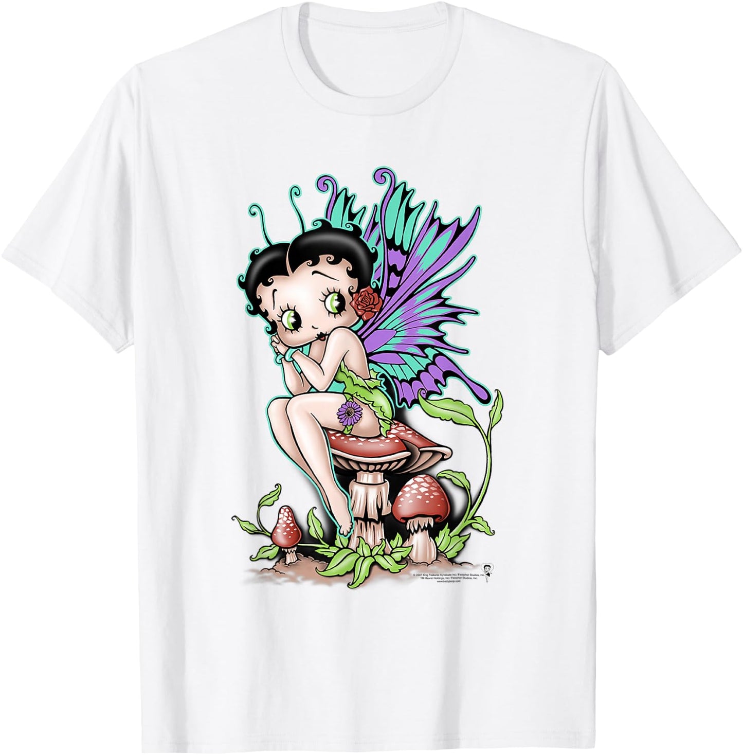 Betty Boop Fairy T-Shirt - T-Shirt | White