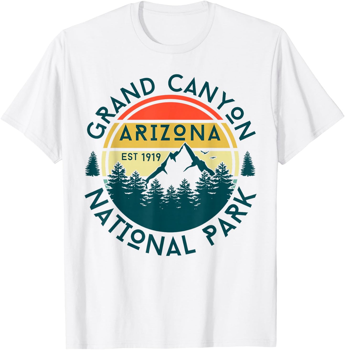 Grand Canyon National Park T-Shirt - T-Shirt | White
