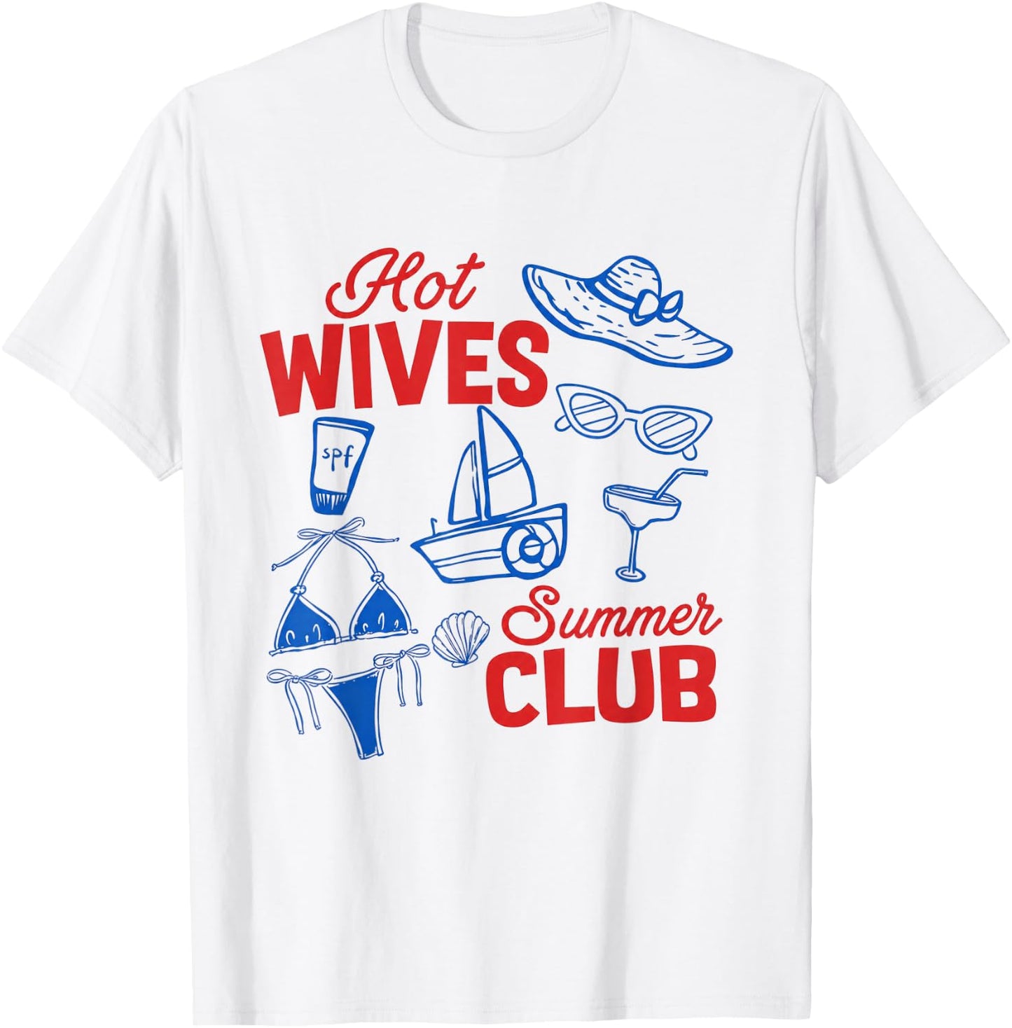 Y2k Hot Wife Summer Bride Era T-Shirt - T-Shirt | White