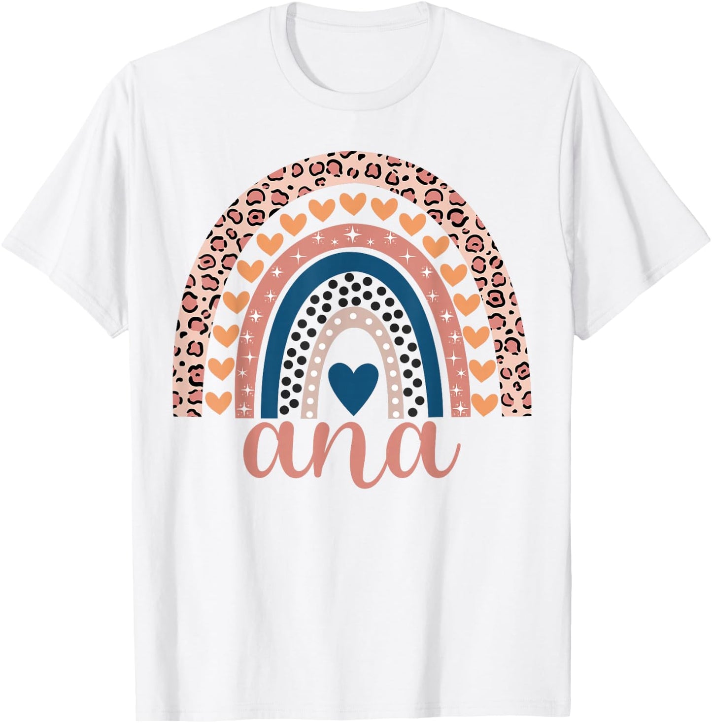 Ana Ana Name Birthday Shirt Gift T-Shirt - T-Shirt | White