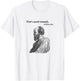 That's Good Enough. Mediocrates - Black | Funny Philosopher T-Shirt - T-Shirt | White