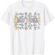 Groovy NICU Nurse Flowers NICU Nursing T-Shirt - T-Shirt | White
