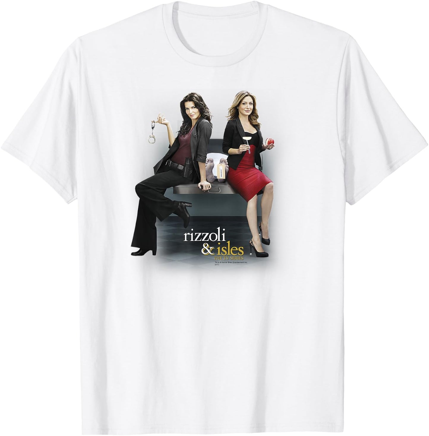 Rizzoli & Isles Sitting Around T-Shirt - T-Shirt | White