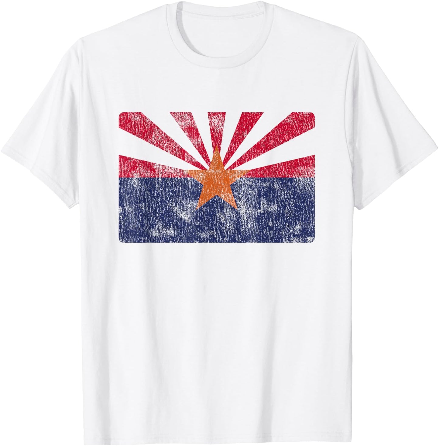Vintage Arizona Flag AZ Souvenir T-Shirt - T-Shirt | White
