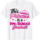 This Princess Is A Pre-School Graduate Cute Design For Kids T-Shirt - T-Shirt | White