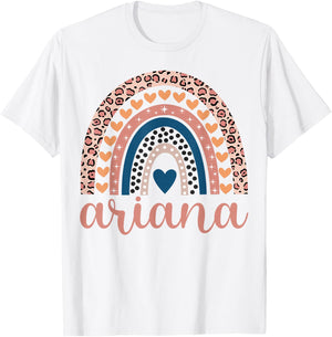 Ariana Ariana Name Birthday Shirt Gift T-Shirt - T-Shirt | White