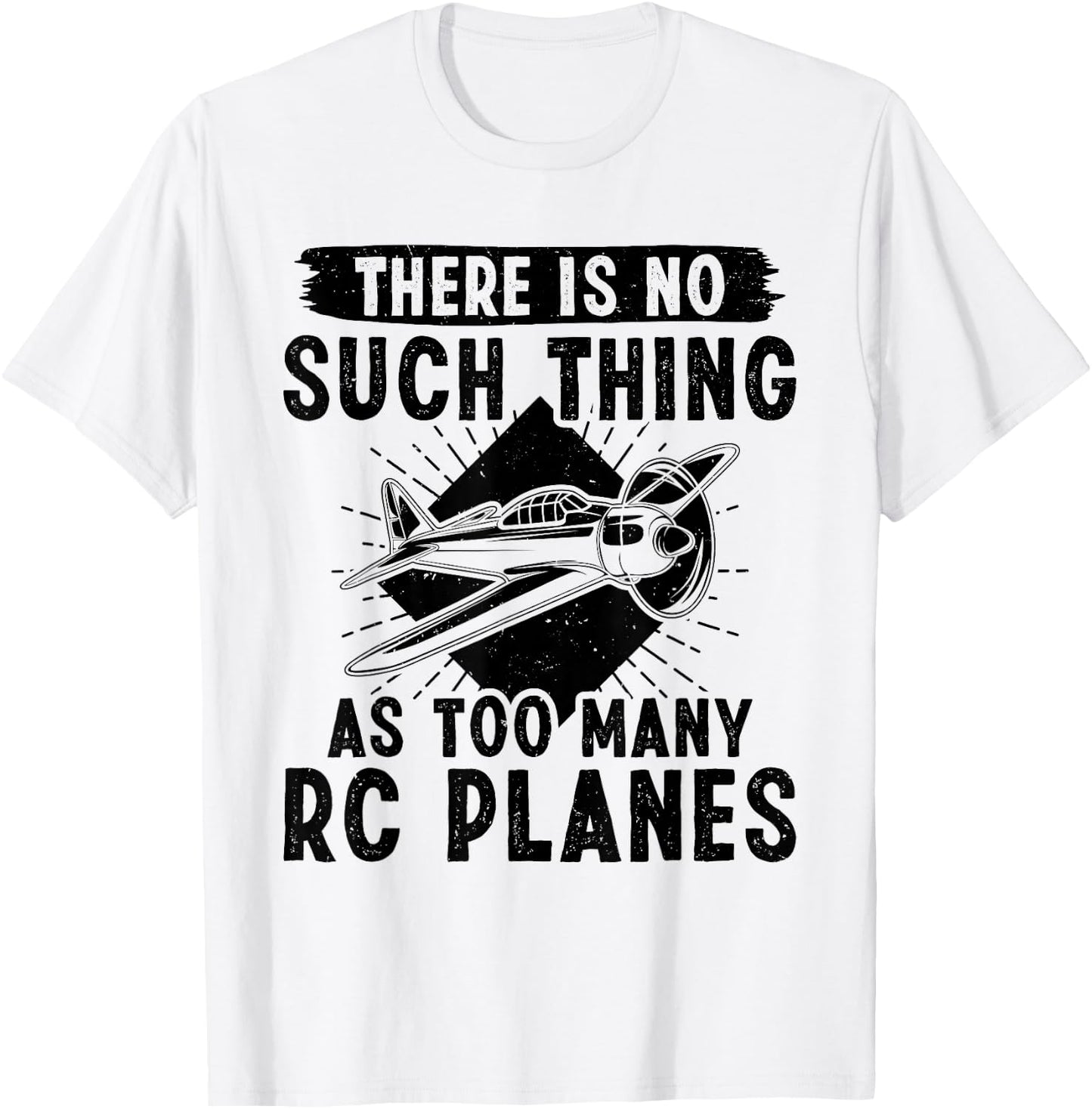 RC Plane Pilot Radio Controlled Jet RC Airplane T-Shirt - T-Shirt | White