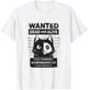 Schrödinger's Cat Wanted Dead And Alive Physics Physicist T-Shirt - T-Shirt | White