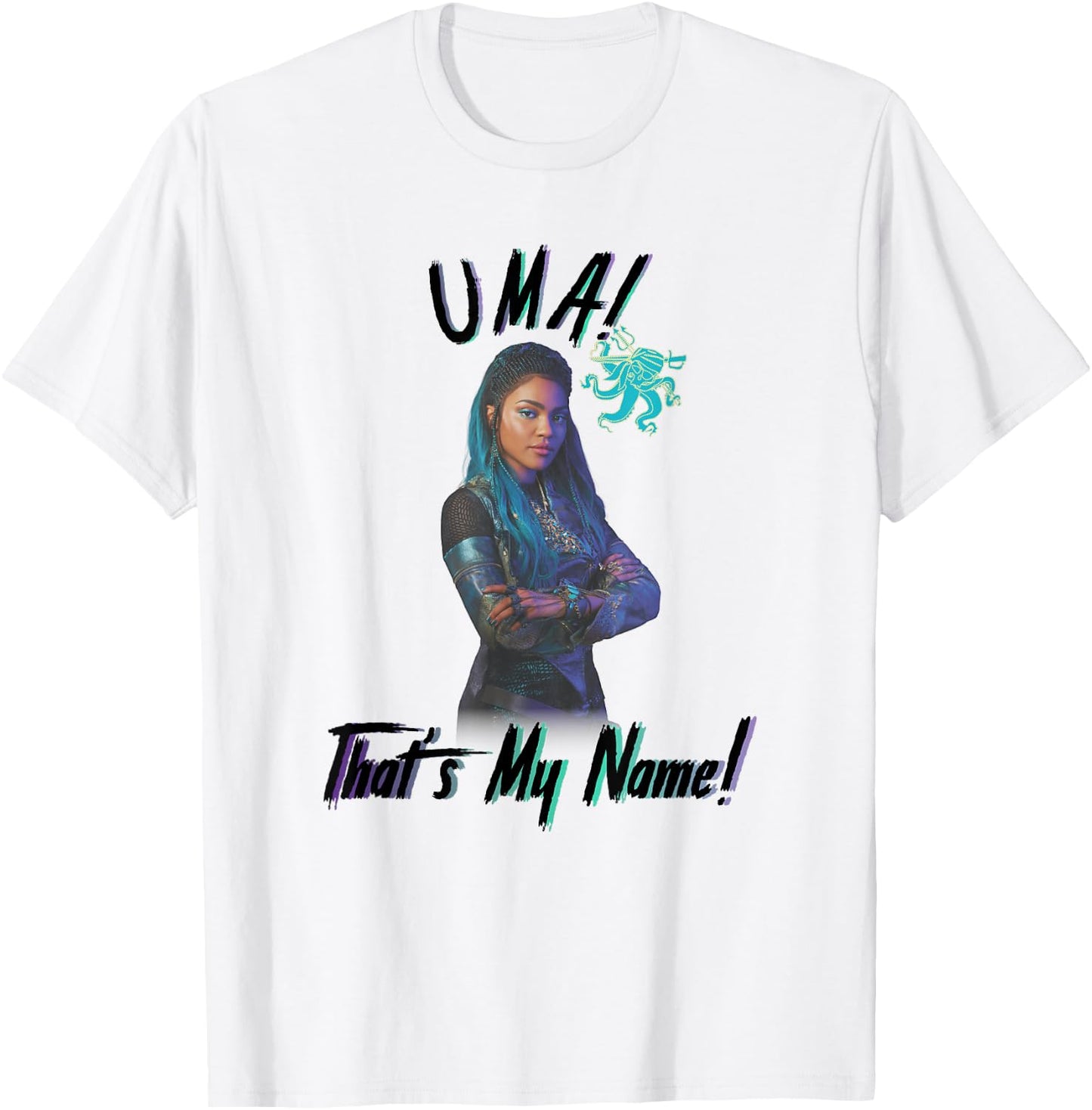 Disney Descendants 2 Uma! That's My Name Portrait T-Shirt - T-Shirt | White